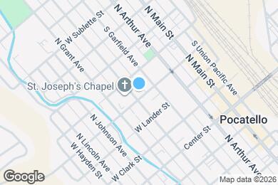 Map image of the property - 558 W Fremont St