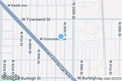 Map image of the property - 3291 N 36th St
