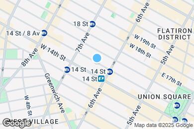 Map image of the property - 130 W 15th St