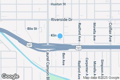 Map image of the property - 12014 Kling St