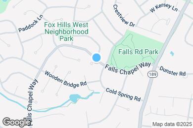 Map image of the property - 8804 Falls Chapel Way