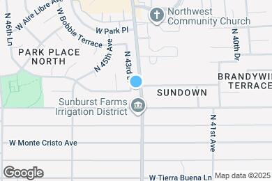 Map image of the property - 16227 N 43rd Dr