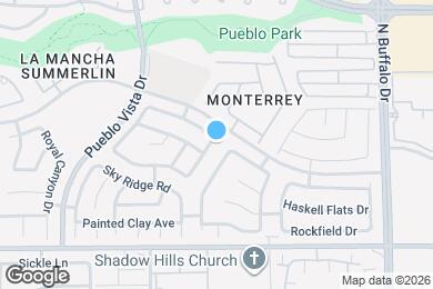Map image of the property - 1744 Matador Way