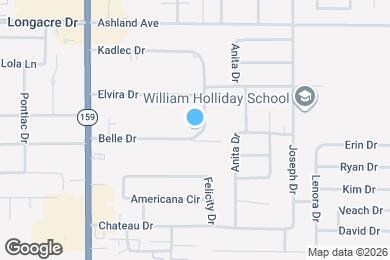 Map image of the property - 25 Belle Dr