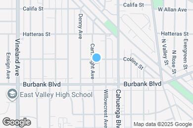 Map image of the property - 5650 Cartwright Ave