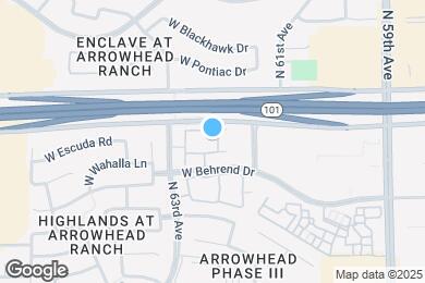 Map image of the property - Sage Stone at Arrowhead Apartments