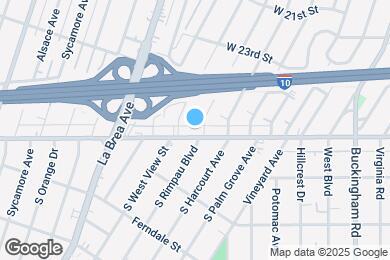Map image of the property - West Adams Studios