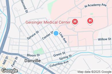 Map image of the property - 1015 Cherry St