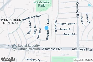 Map image of the property - 6320 Woodstream Trail