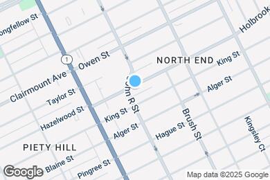 Map image of the property - 216 Holbrook Ave