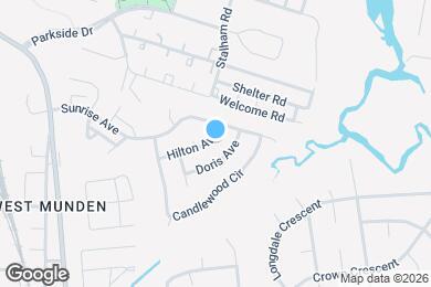 Map image of the property - 2929 Hilton Ave