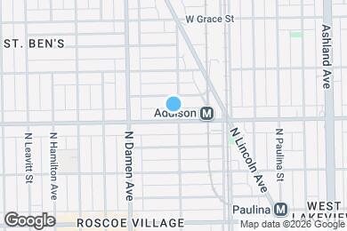 Map image of the property - 1902 W Addison St