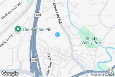 Map image of the property - 2108 Pine Heights Dr NE