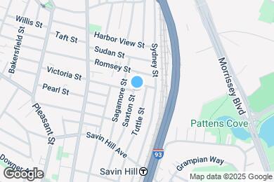 Map image of the property - 75 Saxton St