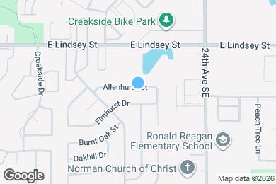 Map image of the property - 2114 Allenhurst St