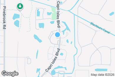 Map image of the property - 729 Capri Isles Blvd