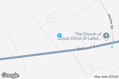 Map image of the property - 327 Belmont Ave