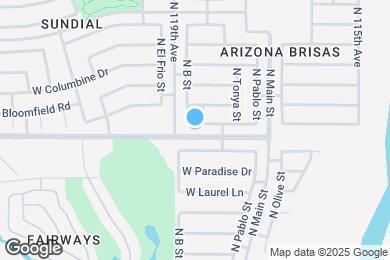 Map image of the property - 11841 W Wethersfield Rd