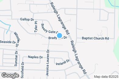 Map image of the property - 7063 Brady Hill Dr