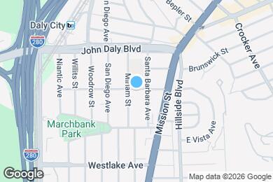 Map image of the property - 155 Vista Grande Ave