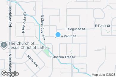 Map image of the property - 611 E San Pedro St