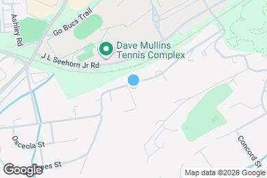 Map image of the property - 1313 Seminole Dr