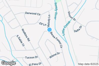 Map image of the property - 231 Berea Forest Cir