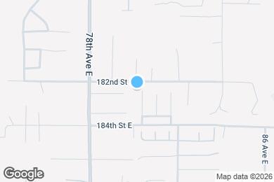 Map image of the property - 18214 80th Ave E