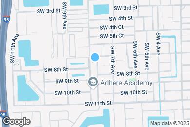 Map image of the property - 712 SW 7th Terrace