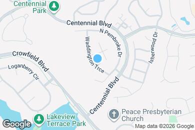 Map image of the property - 108 Waddington Trce
