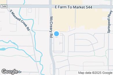 Map image of the property - Retreat at Wylie 55+ Active Adult Apartmen...
