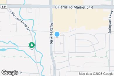 Map image of the property - Retreat at Wylie 55+ Active Adult Apartment Homes