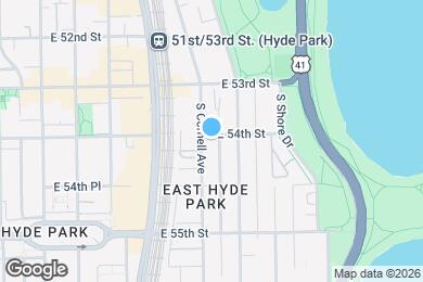 Map image of the property - 5401 S Cornell