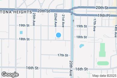 Map image of the property - 2156 18th St