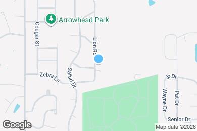 Map image of the property - 1601 Lion Rd