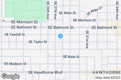 Map image of the property - 2725-2743 SE Taylor St