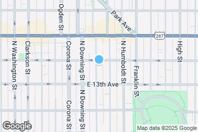 Map image of the property - 1362 N Marion St