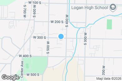 Map image of the property - 434 West 300 South