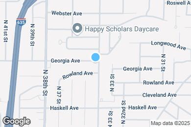 Map image of the property - 3401 Georgia Ave