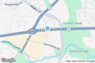 Map image of the property - 9483 Fairfax Blvd