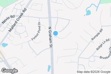 Map image of the property - 6213 Spanish Moss Ln