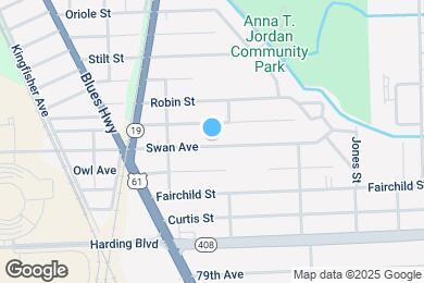 Map image of the property - 1555 Swan Ave