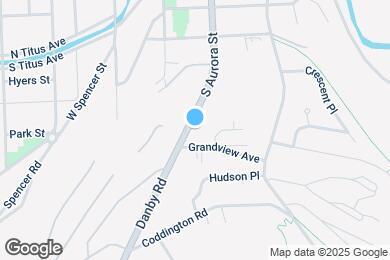 Map image of the property - 763 S Aurora St