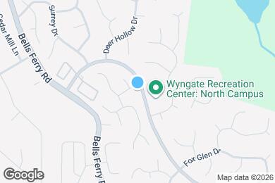 Map image of the property - 2001 Hawthorne Way