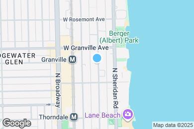 Map image of the property - 6142 N Kenmore Ave