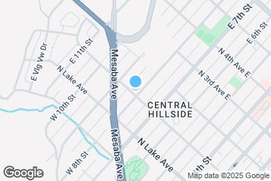 Map image of the property - 103 E 8th St