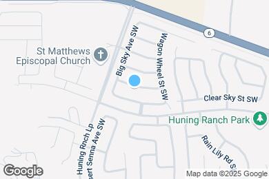 Map image of the property - 3501 Sun Mesa St SW