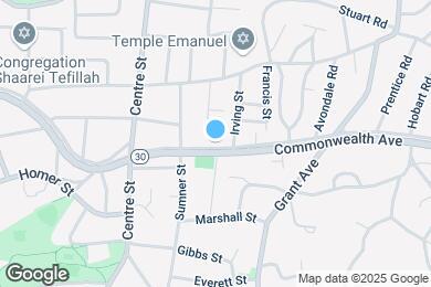 Map image of the property - 567 Commonwealth Ave