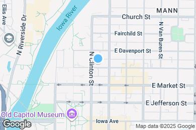 Map image of the property - 110 E Bloomington St