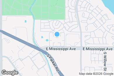 Map image of the property - 7995 E Mississippi Ave